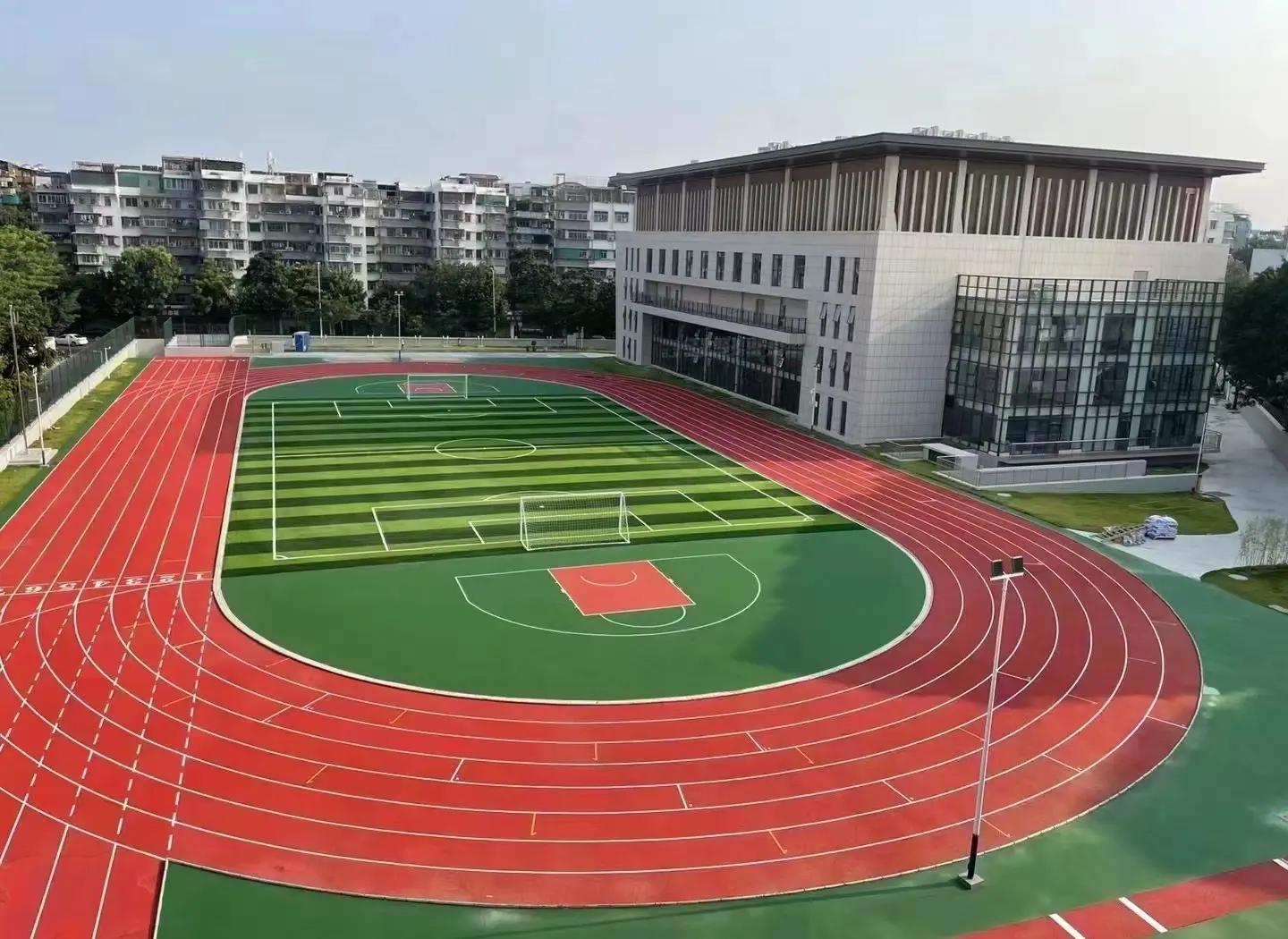 鹰潭市橡胶跑道塑胶篮球场 - 厂家